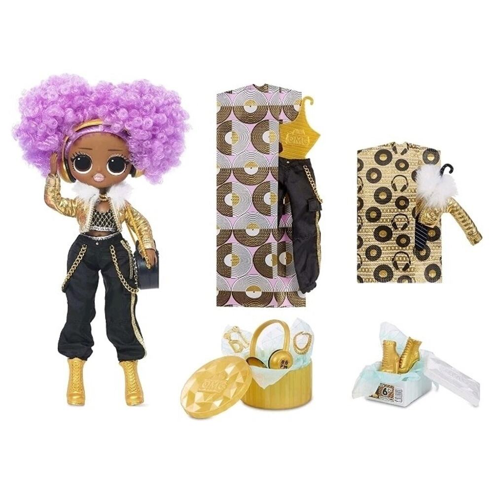 L.O.L. Surprise! O.M.G. 24K D.J. Fashion Doll with 20 Surprises LOL NEW IN BOX